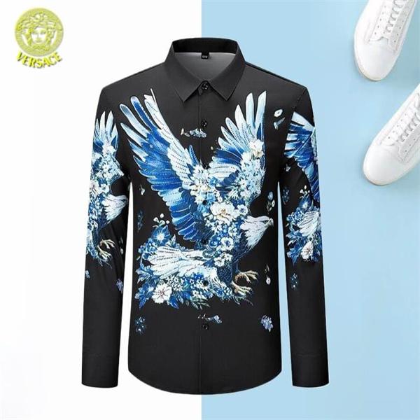 2025トレンドカラー ヴェルサーチ長袖シャツコピー VERSACEブランド コピー 激安(日本最大級)
