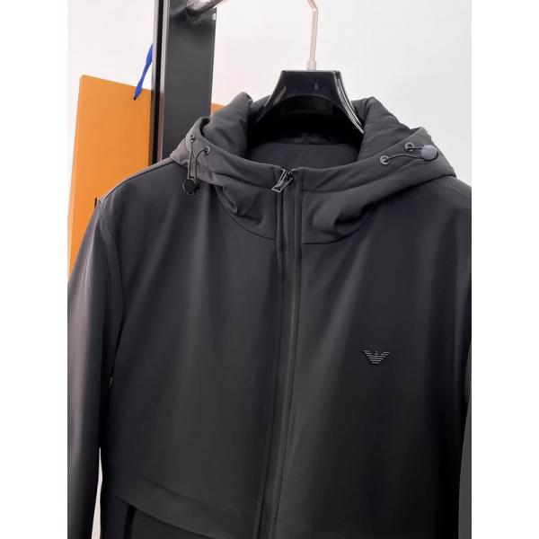 高級感ある 2025-26 アルマーニ 綿入れ ジャケットコピー保温性を発揮する  激安(日本最大級)