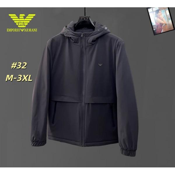 高級感ある 2025-26 アルマーニ 綿入れ ジャケットコピー保温性を発揮する  激安(日本最大級)