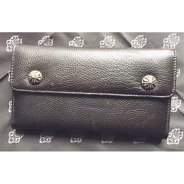 クロムハーツ長財布コピー CHROME HEARTS ウォレット 大人の男性に相応しいレザー 激安(日本最大級)