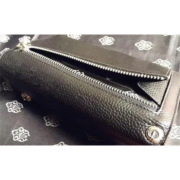 クロムハーツ長財布コピー CHROME HEARTS ウォレット 大人の男性に相応しいレザー 激安(日本最大級)