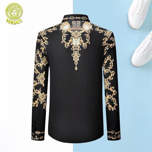 数量限定特売品 カジュアル2色可選 最落なし! 希少! VERSACE ヴェルサーチシャツコピー 激安(日本最大級)