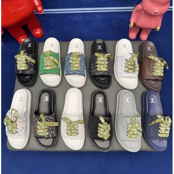 11色可選 ルイ ヴィトン サンダル コピーLOUIS VUITTON カジュアルスタイルを軽快に 2025人気新色が登場_ 激安(日本最大級)