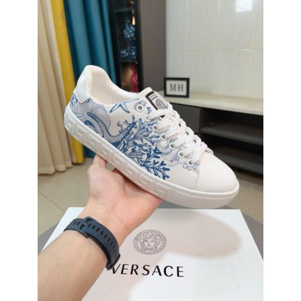 2025人気 VERSACE ヴェルサーチ カジュアルシューズ コピーこれからの季節大活躍_ 激安(日本最大級)