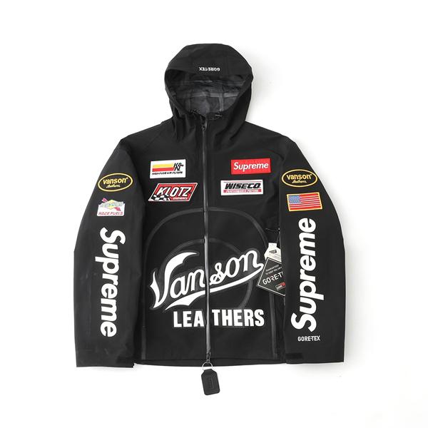 2025-2026新作Supreme x Vanson Leathers コラボ FW25 GORE-TEX Shell Jacket シュプリームジャケット　スーパーコピー　ブルゾン