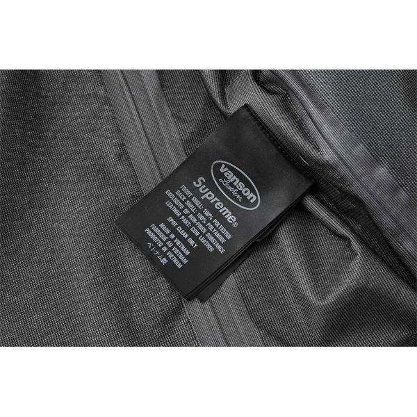 2025-2026新作Supreme x Vanson Leathers コラボ FW25 GORE-TEX Shell Jacket シュプリームジャケット　スーパーコピー　ブルゾン