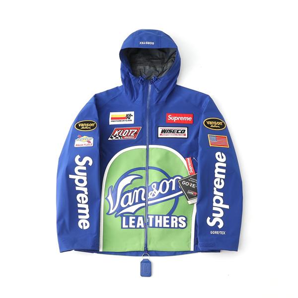 2025-2026新作Supreme x Vanson Leathers コラボ FW25 GORE-TEX Shell Jacket シュプリームジャケット　スーパーコピー　ブルゾン
