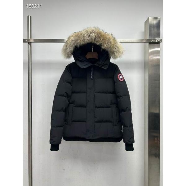 綺麗に決まるフォルム カナダグース CANADA GOOSE ダウンジャケット 2色可選 防寒具としての機能もバッチリ
