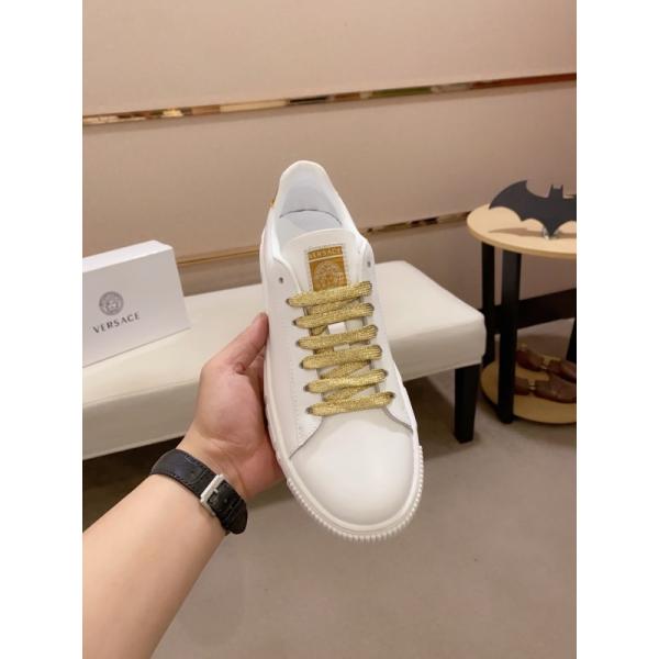 2025限定販売 新品 VERSACE ヴェルサーチ カジュアルシューズ_コピー 激安(日本最大級)