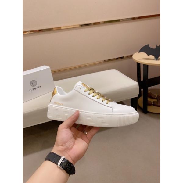 2025限定販売 新品 VERSACE ヴェルサーチ カジュアルシューズ_コピー 激安(日本最大級)