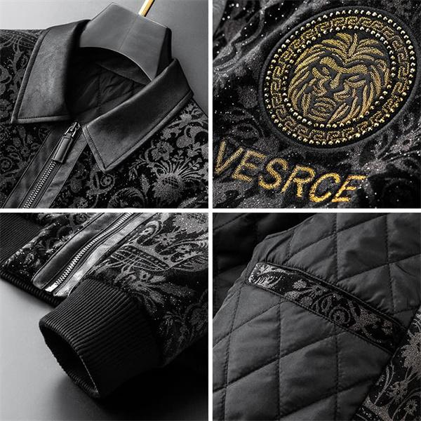 暖かい品質の高い ヴェルサーチ 中綿入りジャケットVERSACE _ブランド コピー 激安(日本最大級)
