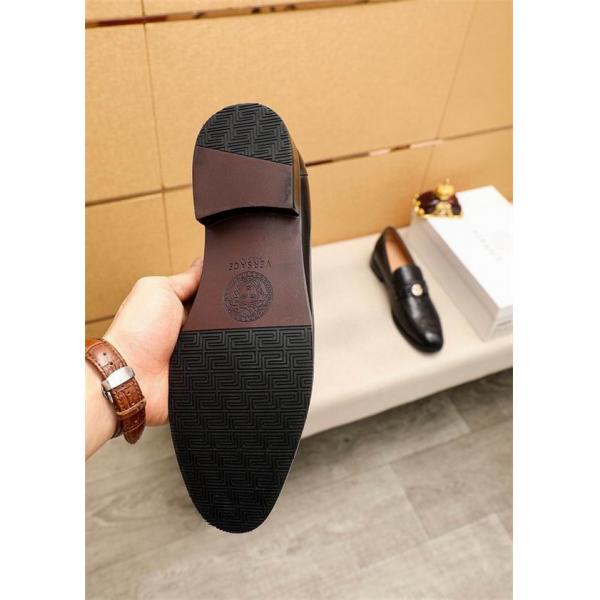 定番 2025ファッションに最も VERSACE ヴェルサーチ ビジネスシューズ_コピー 激安(日本最大級)