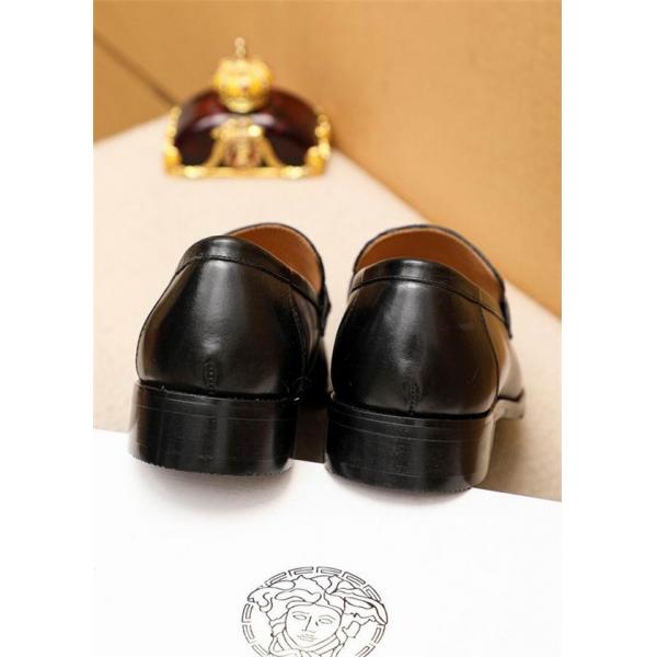 定番 2025ファッションに最も VERSACE ヴェルサーチ ビジネスシューズ_コピー 激安(日本最大級)