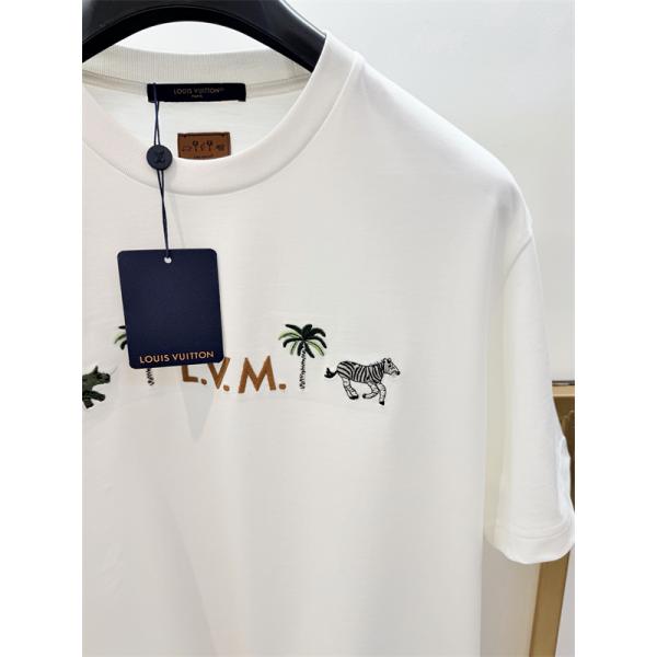 26SS最新LV X THE DARJEELINGLIMITED ☆ルイヴィトンtシャツコピー人気ランキングホワイト色春夏の必須アイテム激安(日本最大級)