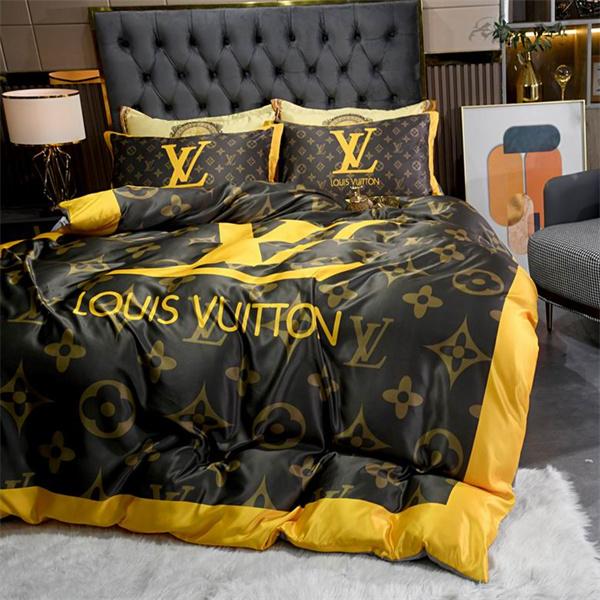 ルイ ヴィトン LOUIS VUITTON 寝具4点セットコピー 激安 普段使いOK_(日本最大級)