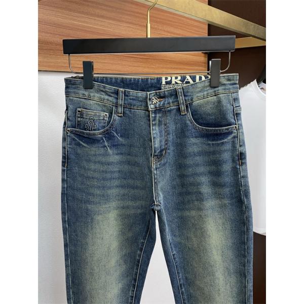 デニムパンツ 2025夏のマスト プラダ PRADA  ジーンズブランド激安通販 専門店