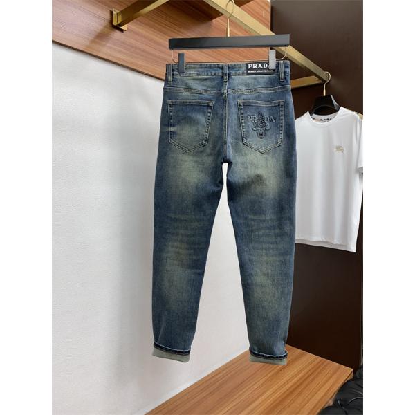 デニムパンツ 2025夏のマスト プラダ PRADA  ジーンズブランド激安通販 専門店