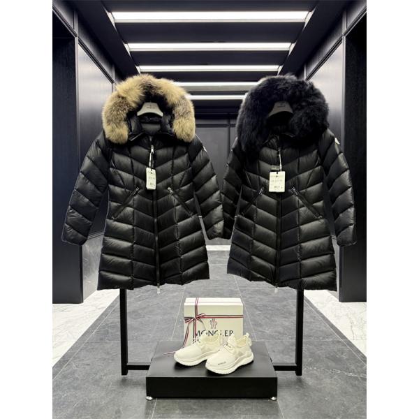しっかり暖かな感じMoncler Fulmars　モンクレールロングダウンジャケットコピー　レディース