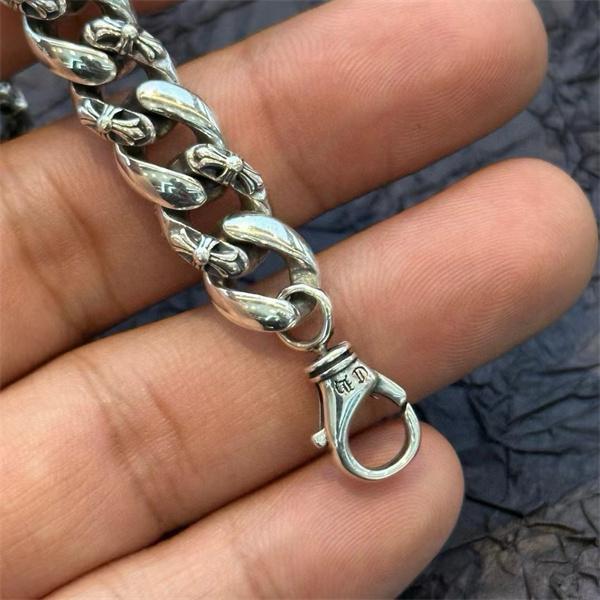 大人気2025春夏新作クロムハーツCHROME HEARTSプレスレットコピーシルバースタイリッシュな印象激安(日本最大級)