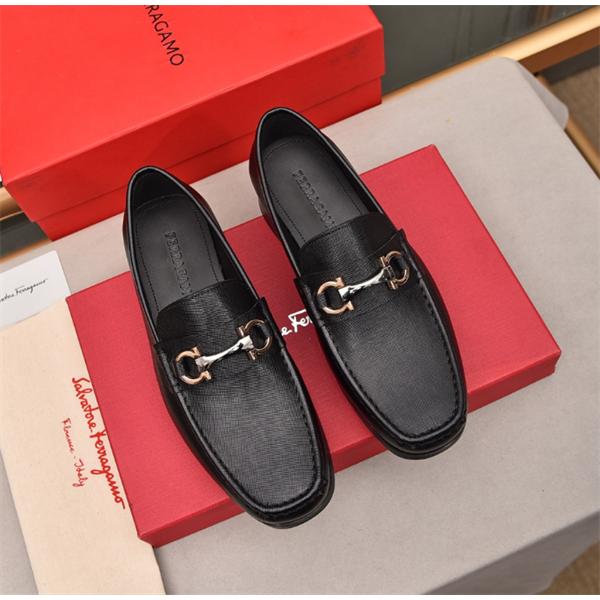 FERRAGAMO フェラガモビジネスシューズコピー 耐久性のある 2026 個性的 レザーシューズ靴 抗菌防臭加工_ 激安(日本最大級)