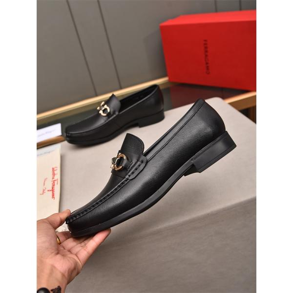 FERRAGAMO フェラガモビジネスシューズコピー 耐久性のある 2026 個性的 レザーシューズ靴 抗菌防臭加工_ 激安(日本最大級)