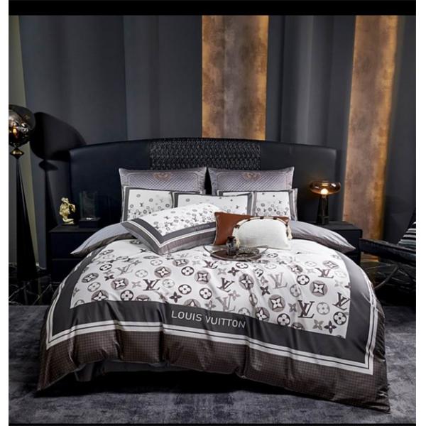 ヴィトン寝具4点 スーパーコピー激安大特価☆☆人気肌ざわりが良い綿100％シングルサイズ（約200×230cm）
