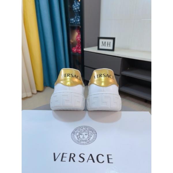 人気セール カジュアルスタイルローカットVERSACEヴェルサーチスニーカーコピー 通販男性用ベーシックアイテム