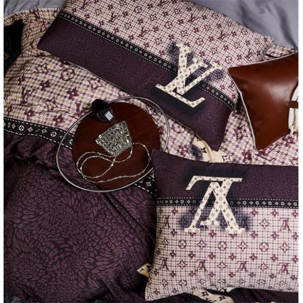 ルイ ヴィトン 寝具セット コピー2025-26秋冬 4点セット 注目のアイテム_シングルサイズ（約200×230cm）掛け布団カバー激安(日本最大級)