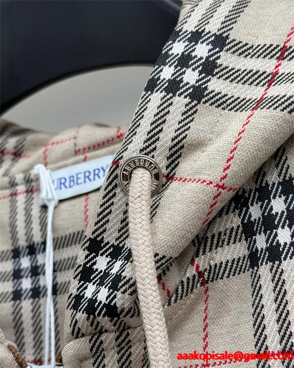 新作 パーカー ジップアップ 大人カジュアル 人気 BURBERRY バーバリー スーパーコピー