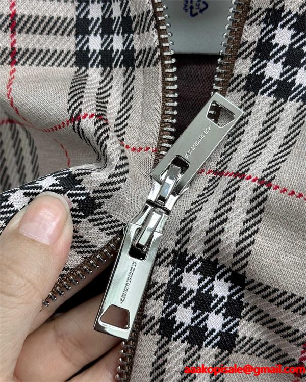 新作 パーカー ジップアップ 大人カジュアル 人気 BURBERRY バーバリー スーパーコピー