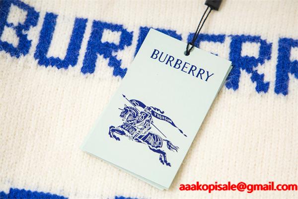 BURBERRY バーバリー コピー 2026新作 秋冬暖かい ブラック ニット セーター おしゃれ