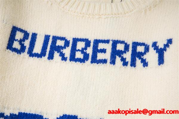 BURBERRY バーバリー コピー 2026新作 秋冬暖かい ブラック ニット セーター おしゃれ