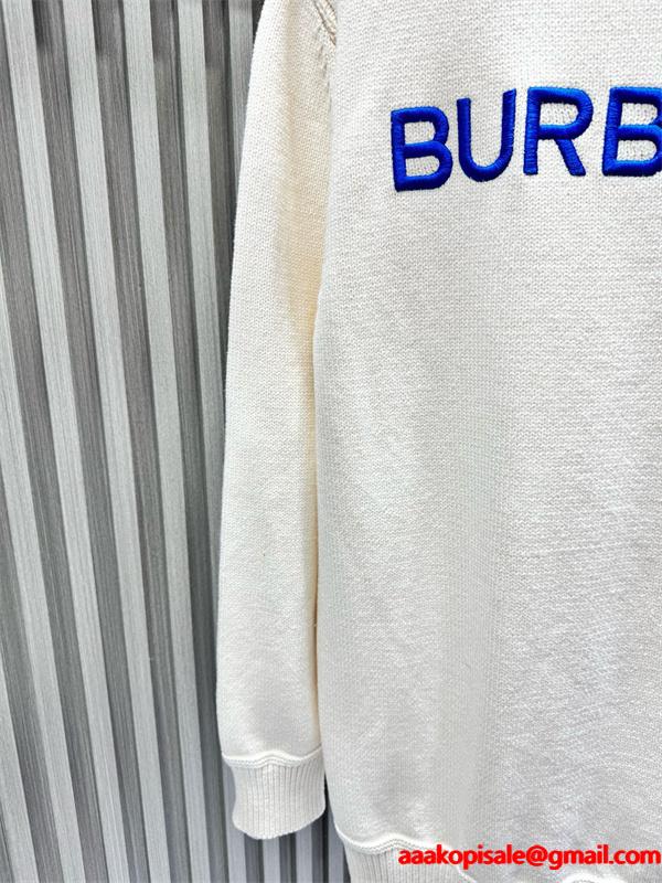 限定 秋冬ぬくもり ニット セーター 刺繍 洗練 上質 BURBERRY バーバリー スーパーコピー