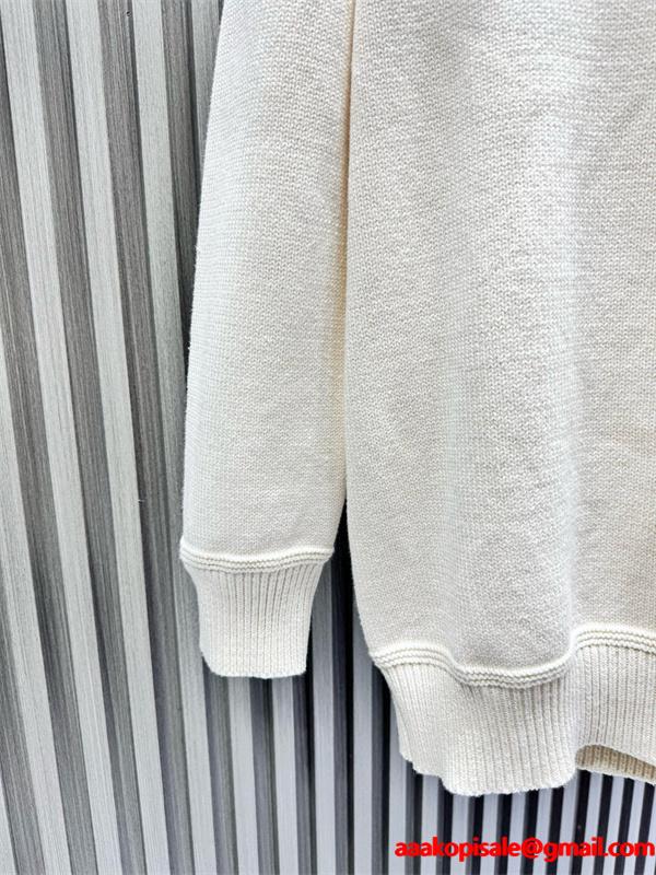 限定 秋冬ぬくもり ニット セーター 刺繍 洗練 上質 BURBERRY バーバリー スーパーコピー