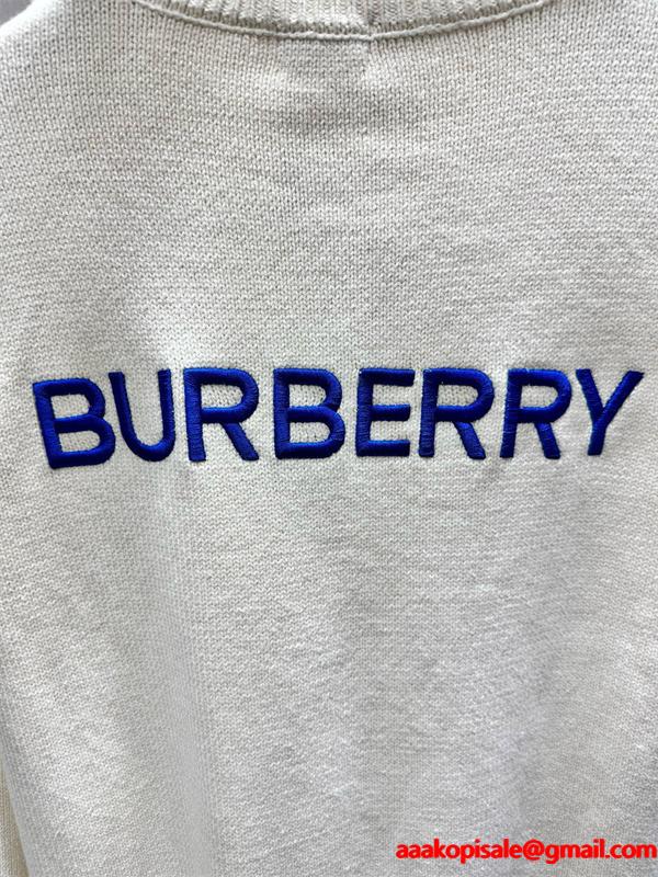 限定 秋冬ぬくもり ニット セーター 刺繍 洗練 上質 BURBERRY バーバリー スーパーコピー