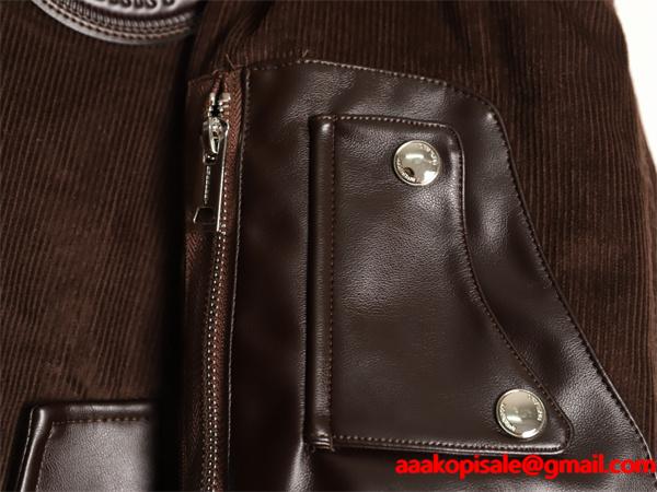 高級ライン 秋冬リッチダウン フーデッド レザー BURBERRY バーバリー スーパーコピー  