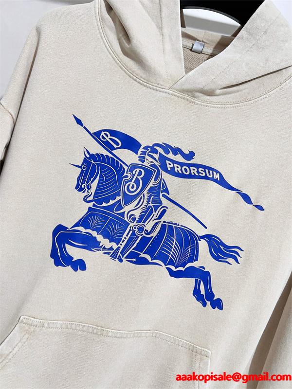 季節限定 秋冬快適 BURBERRY バーバリー スーパーコピー パーカー ナイトロゴ 印象的
