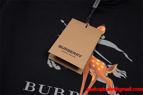 BURBERRY バーバリー スーパーコピー 注目モデル 秋冬柔らか ホワイト パーカー プリント