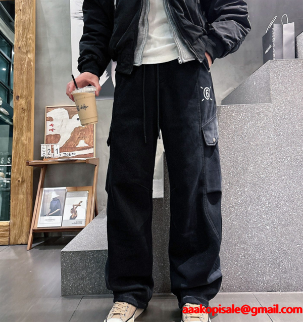 Maison Margiela 新作MM6カーゴパンツコピーメゾン マルジェラ上質なアイテム2026トレンド☆☆裏起毛