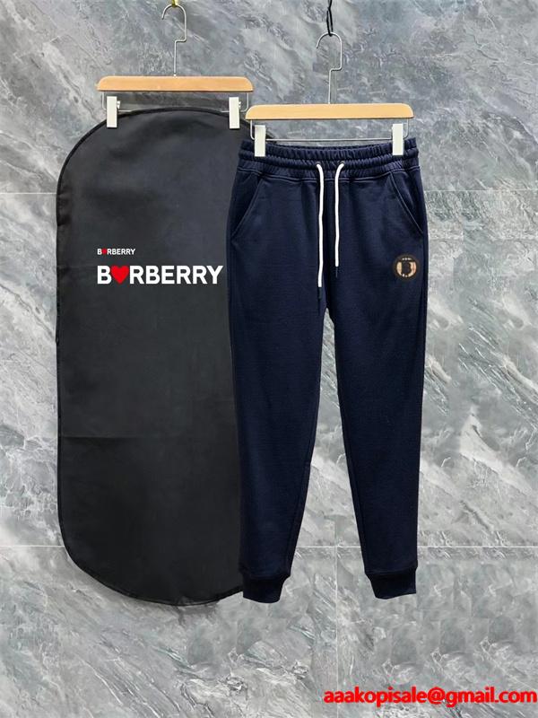 BURBERRY バーバリー スーパーコピー 売れ筋 保温仕様 グレー スウェットパンツ 実用性重視