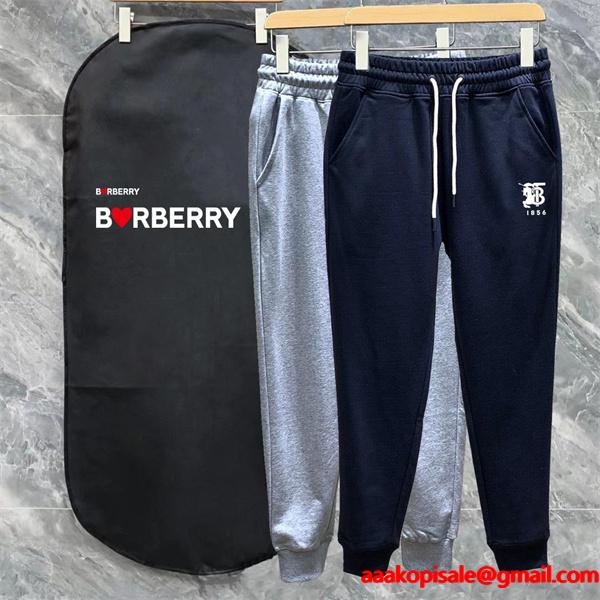 おすすめ 保湿効果 スウェットパンツ Bロゴアクセント BURBERRY バーバリー コピー