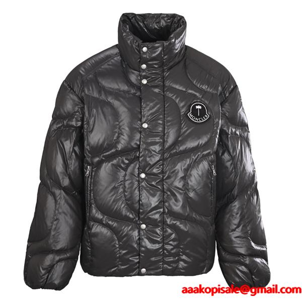  MONCLER モンクレール 偽物 機能 ブラック ショート ダウンジャケット 冬向けアウター