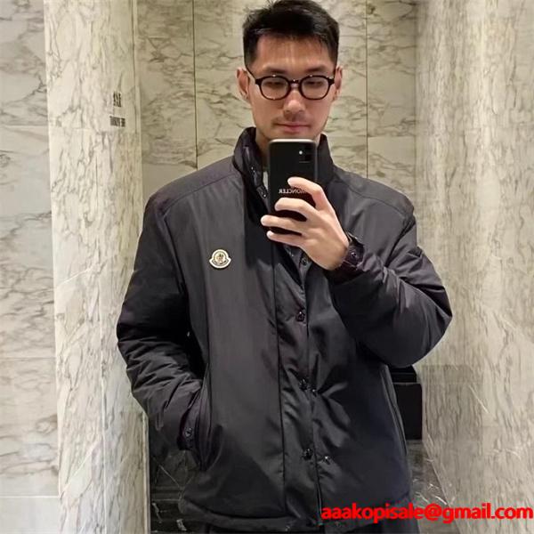 快適 ブラック MONCLER モンクレール コピー ダウンジャケット 軽量 上質素材