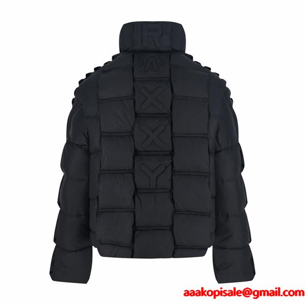 話題モデル ブラック ダウンジャケット 防寒向け MONCLER モンクレール スーパーコピー