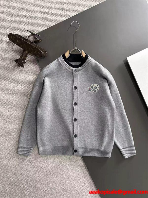 本格派 ニットカーディガン クラシックデザイン 定番 MONCLER モンクレール コピー