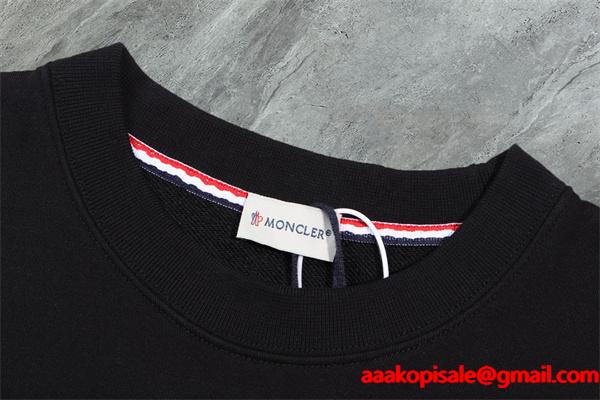 新登場 ホワイト スウェット ミニプリント 着心地抜群 MONCLER モンクレール コピー