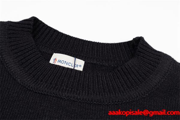 人気 ブラック ニットトップス 2026新作必須 希少 MONCLER モンクレール スーパーコピー