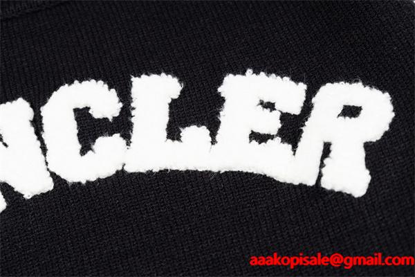 人気 ブラック ニットトップス 2026新作必須 希少 MONCLER モンクレール スーパーコピー