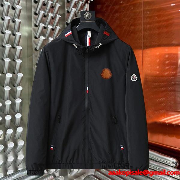 入手困難 ホワイト ブラック 2026新作 MONCLER モンクレール スーパーコピー ジャケット 落ち着き