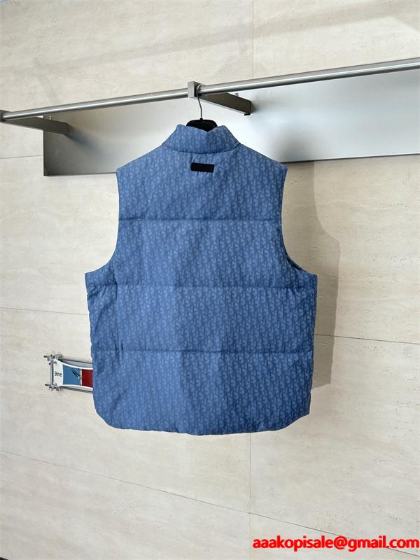 DIOR新作☆ ディオールベストダウンコピーObliqueプリント人気ランキングユニセックス